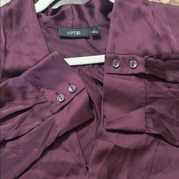 Apt. 9 Women's Deep Burgundy Blouse - Picture 5 of 5